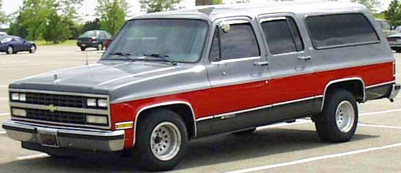 89 Chevy 4dr Suburban