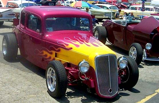 34 Chevy Hiboy 5W Coupe