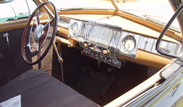 48 Dodge 3W Coupe Dash