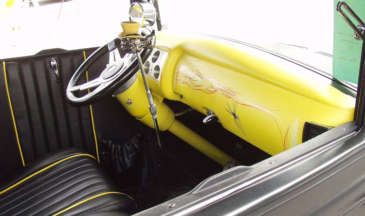 30 Ford Model A Hiboy Tudor Sedan Custom Dash