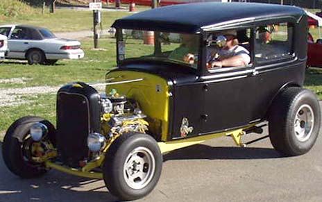 30 Ford Model A Hiboy Tudor Sedan