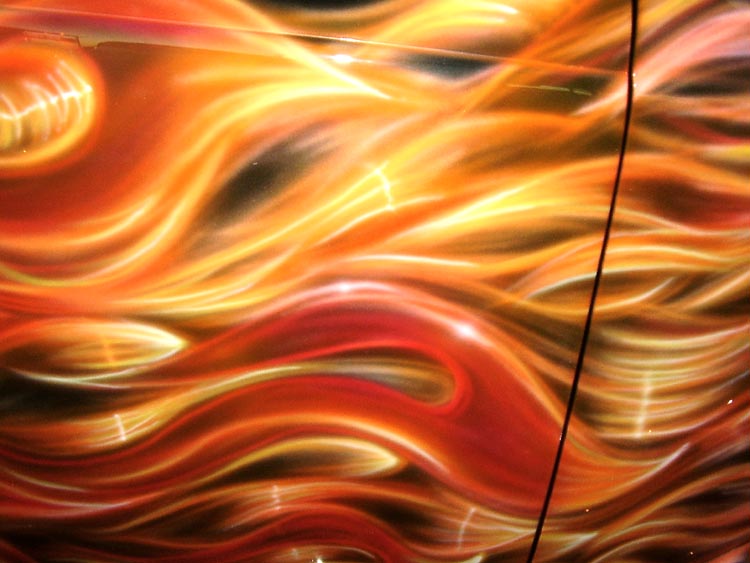 37 Ford Minotti Coupe Flames
