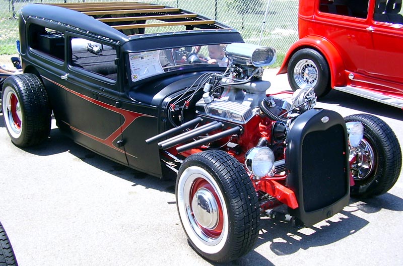 30 Ford Model A Loboy Chopped Tudor Sedan