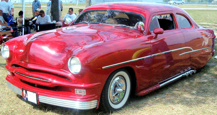 50 Ford Chopped Tudor Sedan Custom