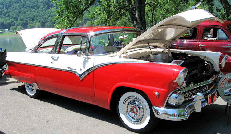55 Ford Crown Victoria Coupe